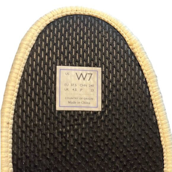 Rothy’s Original Slip On Sneaker Sunshine Honeycomb Yellow Retired Womens Size 7 - Picture 9 of 15